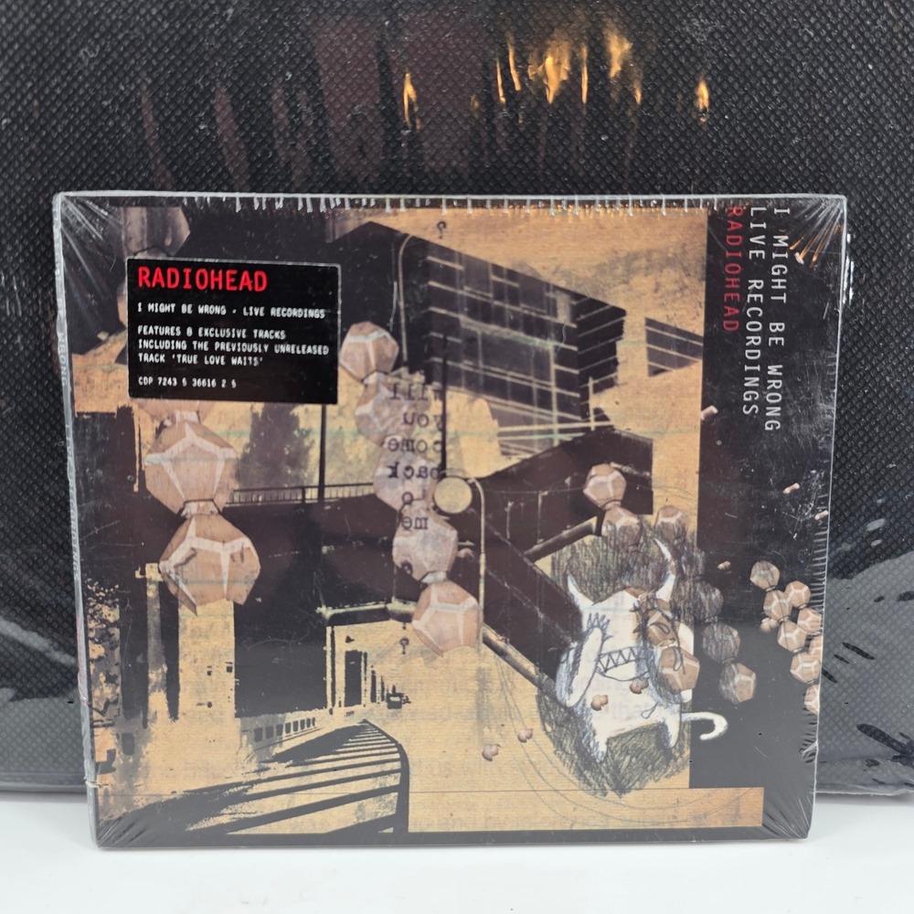 Radiohead I Might Be Wrong Live Recordings CD New Sealed 2001 Capitol Records